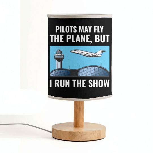 Air Traffic Controller ATC Aviation Humor Airplane Fabric Lamps