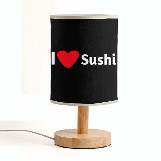 I love sushi Fabric Lamps