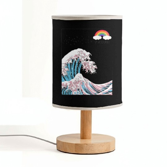 Dare to be Yourself - Trans LGBT Colors in the Fabric Lamps