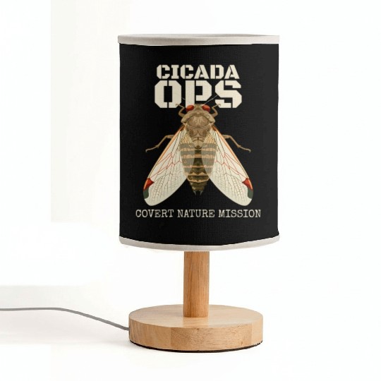 Cicada-Entomology-Insect-Nature- Fabric Lamps