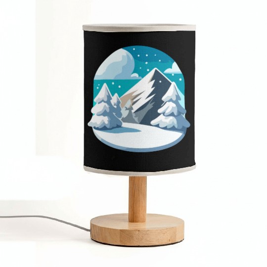 Winter Wonderland Fabric Lamps