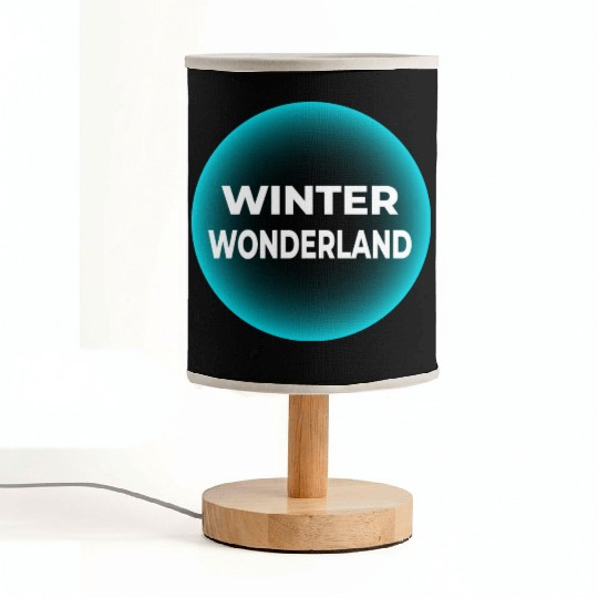 Winter Wonderland Fabric Lamps