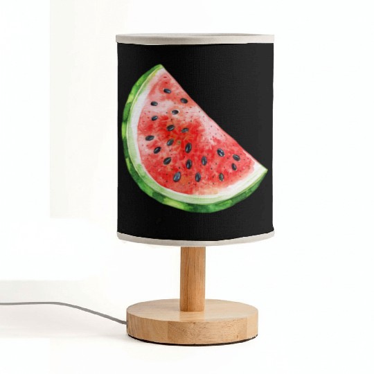 Watermelon Clipart - Fresh Summer Fruit Designs, Fabric Lamps