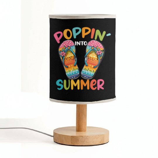poppin into summer Bye Bye School Fabric Lamps