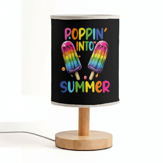 poppin into summer Bye Bye School Fabric Lamps