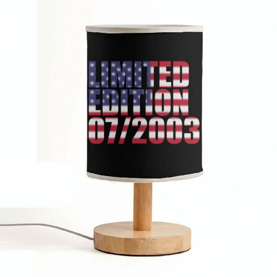 21st birthday Limited Edition USA 07/2003 Fabric Lamps