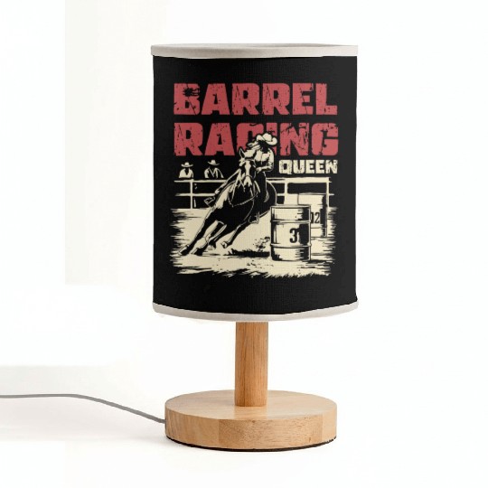 Barrel Racing Gifts Fabric Lamps