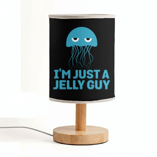 I'm Just A Jelly Guy Jellyfish Song Pun Music Fabric Lamps
