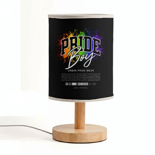 Love Is Love Pride Colors Of Rainbow Equality fun Fabric Lamps
