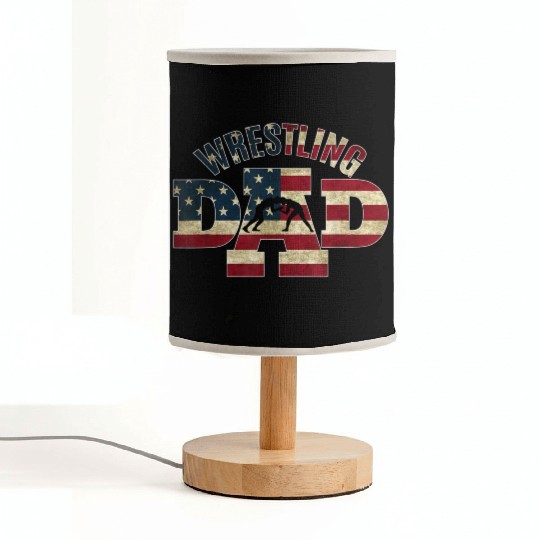 Wrestling Dad Gifts American Fabric Lamps