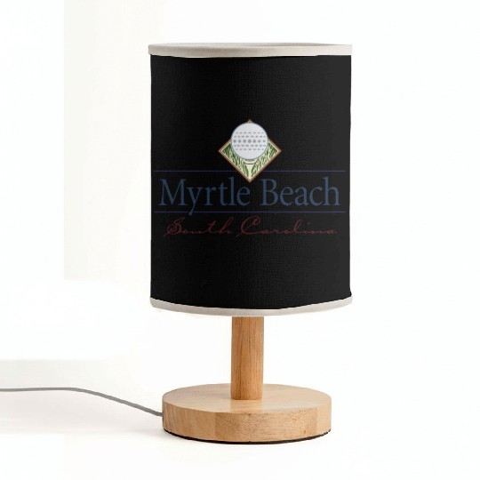 Myrtle Beach Golf South Carolina Fabric Lamps