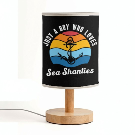 Sailor Meme Pirate Ship Ocean Sailing Fabric Lamps