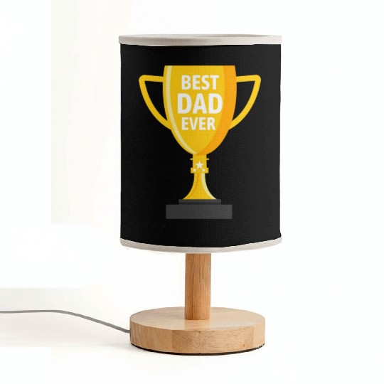 BEST DAD EVER Fabric Lamps