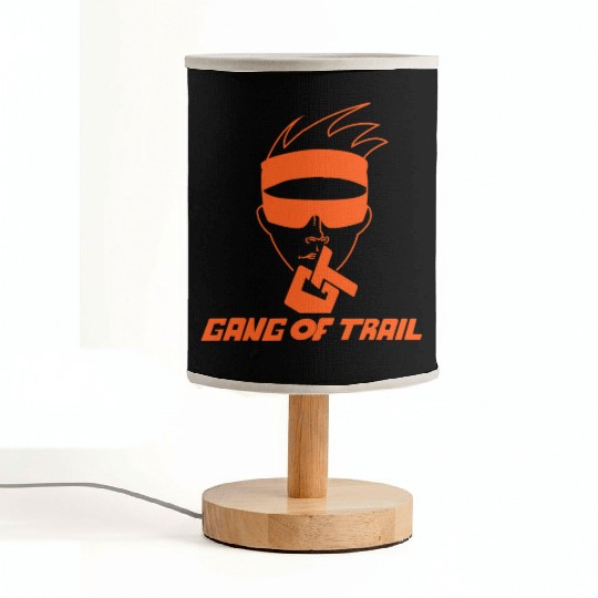 GT Orange neon Face Fabric Lamps