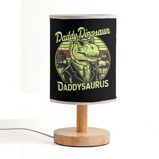 Daddy Dinosaur Daddysauru Supernatural Fabric Lamps