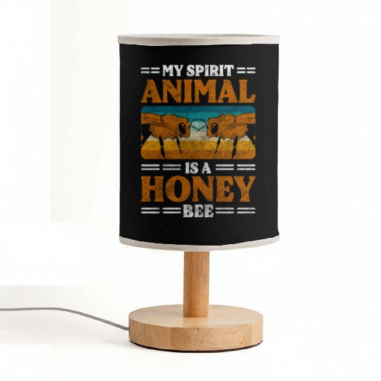 Honey Bee Nature Useful Beekeeper Fabric Lamps