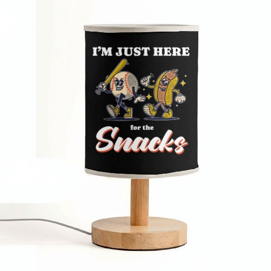 Patriotic Fun: 4th Of July Hot Dogs, Snacks Fabric Lamps