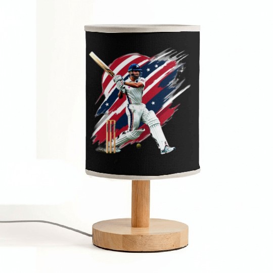 US CRICKET LOVE Fabric Lamps