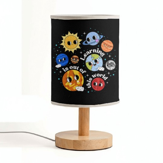 Solar System Learning Science Teacher Fabric Lamps