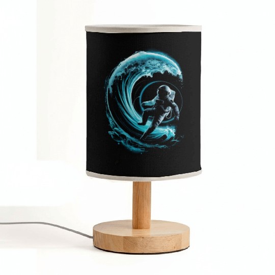 Space Surfing Classic Fabric Lamps