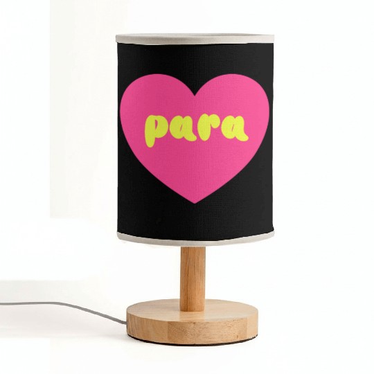 Para Paraprofessional Teacher Assistant Special Fabric Lamps