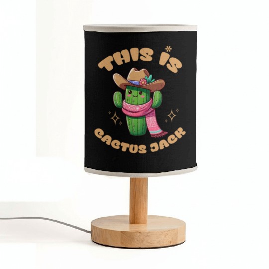 This is Cactus Jack Fabric Lamps