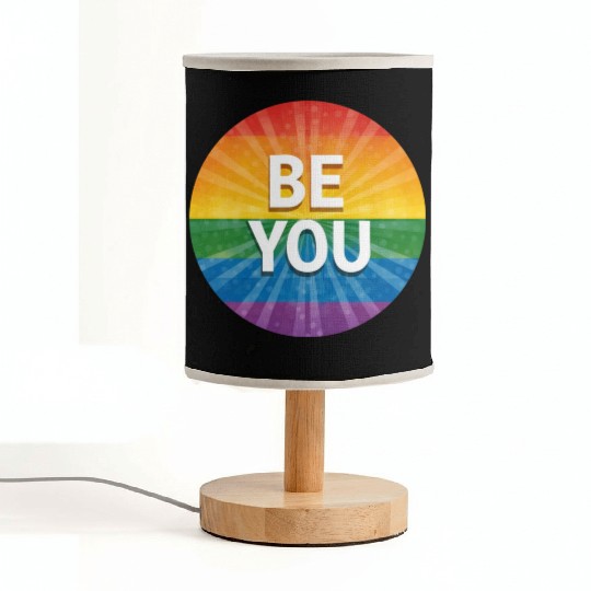 LGBTQ Be You Fabric Lamps