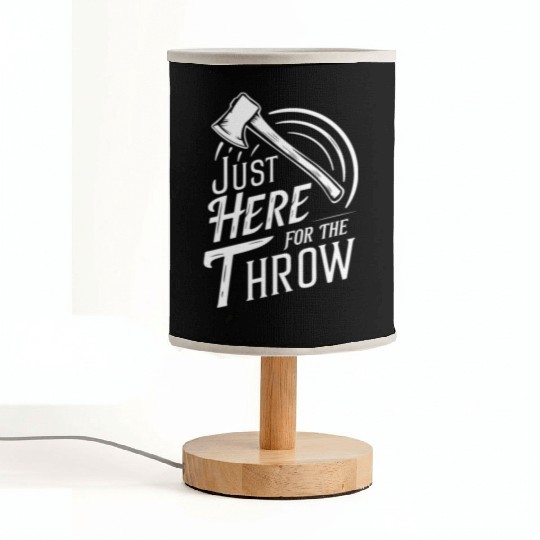 Axe Throwing Enthusiasts Championship Precision Fabric Lamps