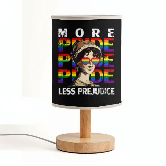 More Pride Less Prejudice Pride Month Fabric Lamps