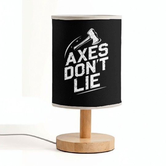 Axe Throwing Enthusiasts Championship Precision Fabric Lamps