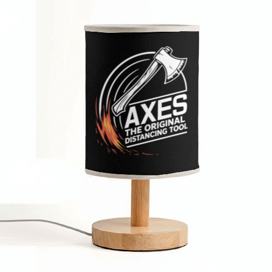 Axe Throwing Enthusiasts Championship Precision Fabric Lamps