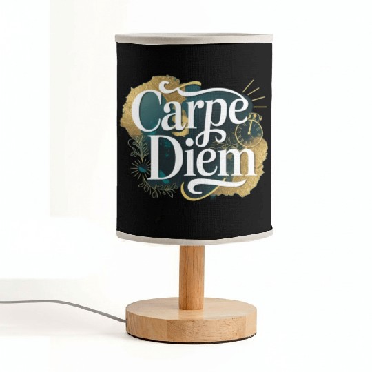 Carpe Diem Fabric Lamps
