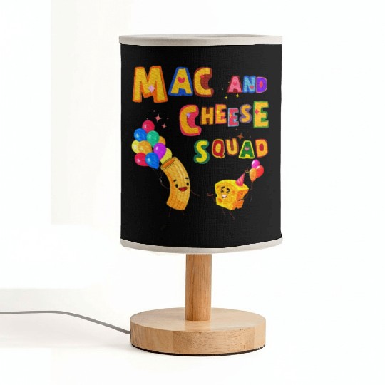 Macaroni And Cheese Mac Cheese Squad Lover Fabric Lamps