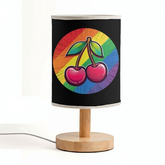 LGBTQ Cherry Fabric Lamps