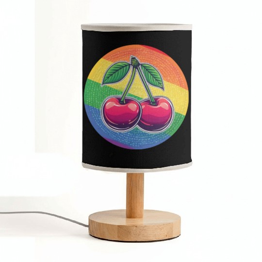 LGBTQ Cherry Fabric Lamps