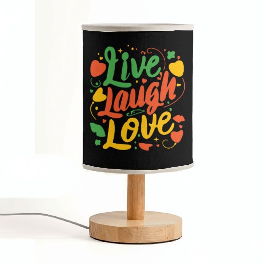 live laugh love Fabric Lamps
