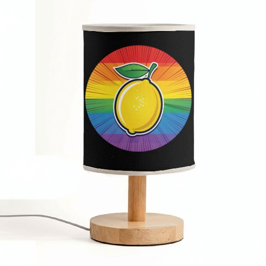 LGBTQ Lemon Fabric Lamps