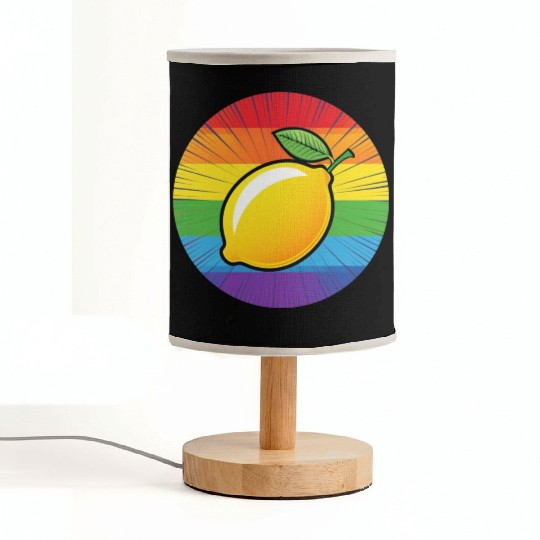 LGBTQ Lemon Fabric Lamps