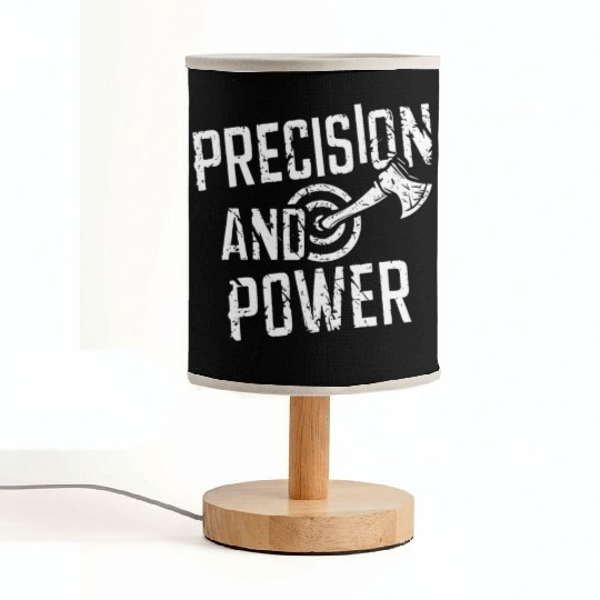 Axe Throwing Enthusiasts Championship Precision Fabric Lamps