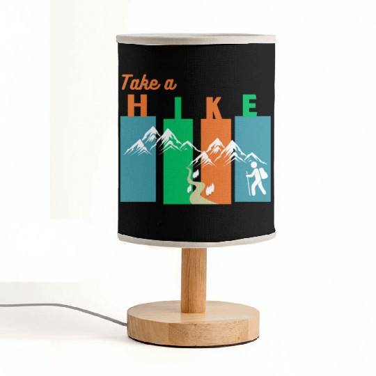 Take a hike Fabric Lamps