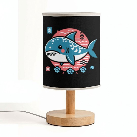 Sleek Shark Fabric Lamps