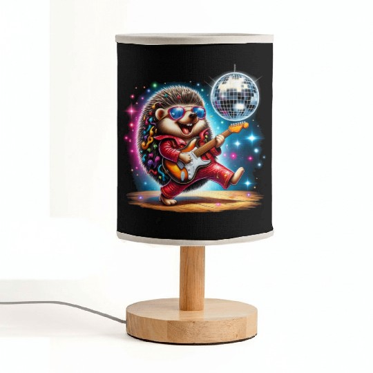 Disco Ball Guitar Hedgehog Fabric Lamps