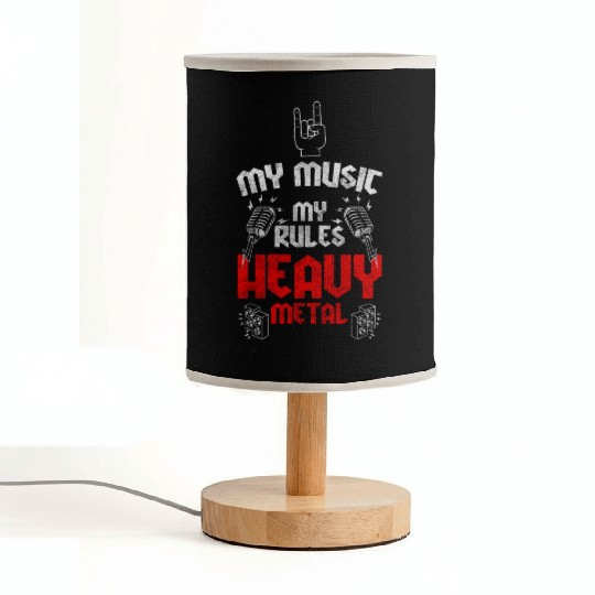 Metal Hard Rock Metal Band Death Metal Fabric Lamps