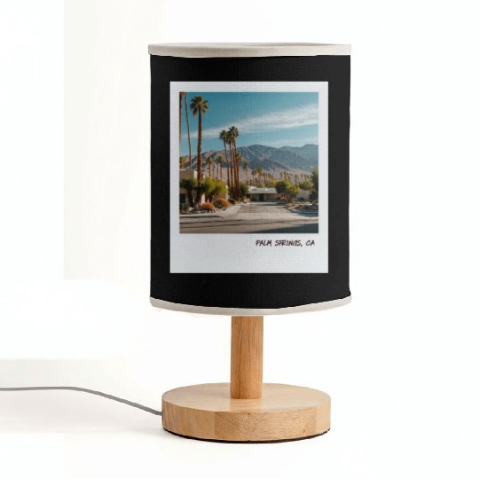 Mono Enterprises "Travels" Palm Springs #3 Fabric Lamps