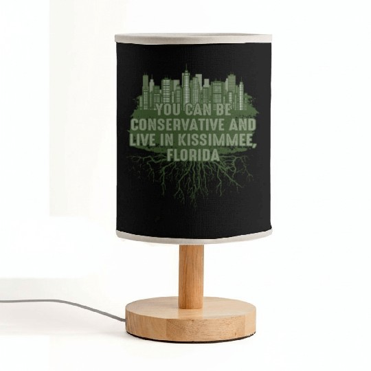 Can Be Conservative in Kissimmee Florida Pun FL Jo Fabric Lamps