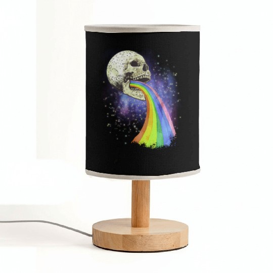 Goth Rock Satan Unicorn Festivals Death Metal Fabric Lamps
