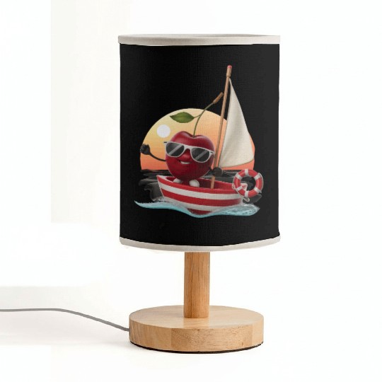 Fruit Boating Cherry Fabric Lamps