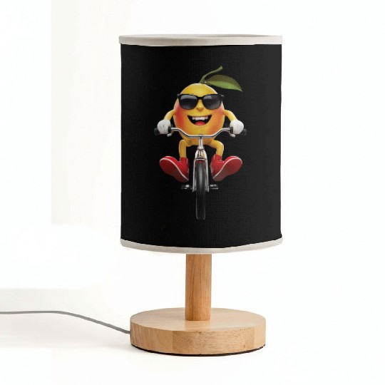 Mango Cycling On Bike Realistic Fabric Lamps