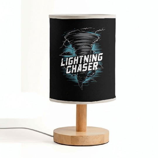 Tornado Chasing Adventures: Embrace Nature's Fury Fabric Lamps