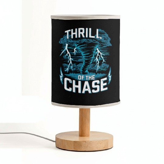 Tornado Chasing Adventures: Embrace Nature's Fury Fabric Lamps